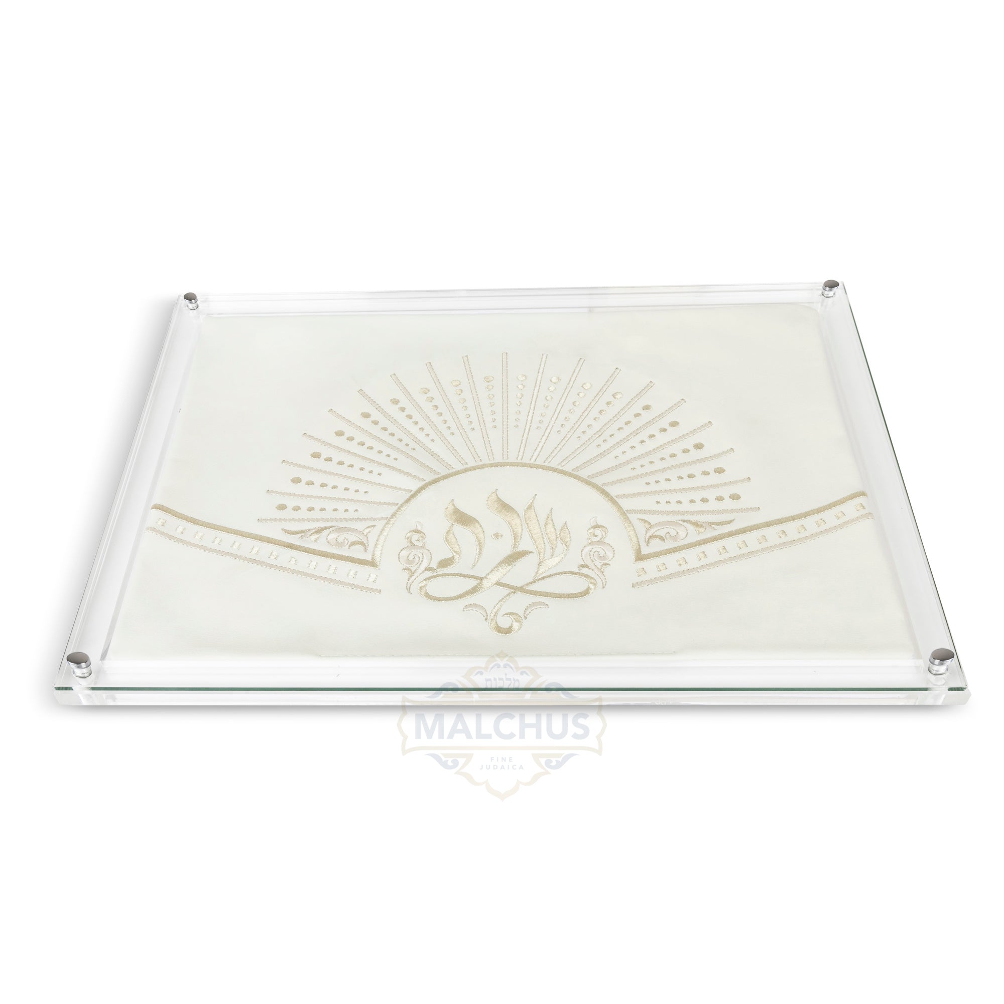 Glass Challah Board #825 Leather