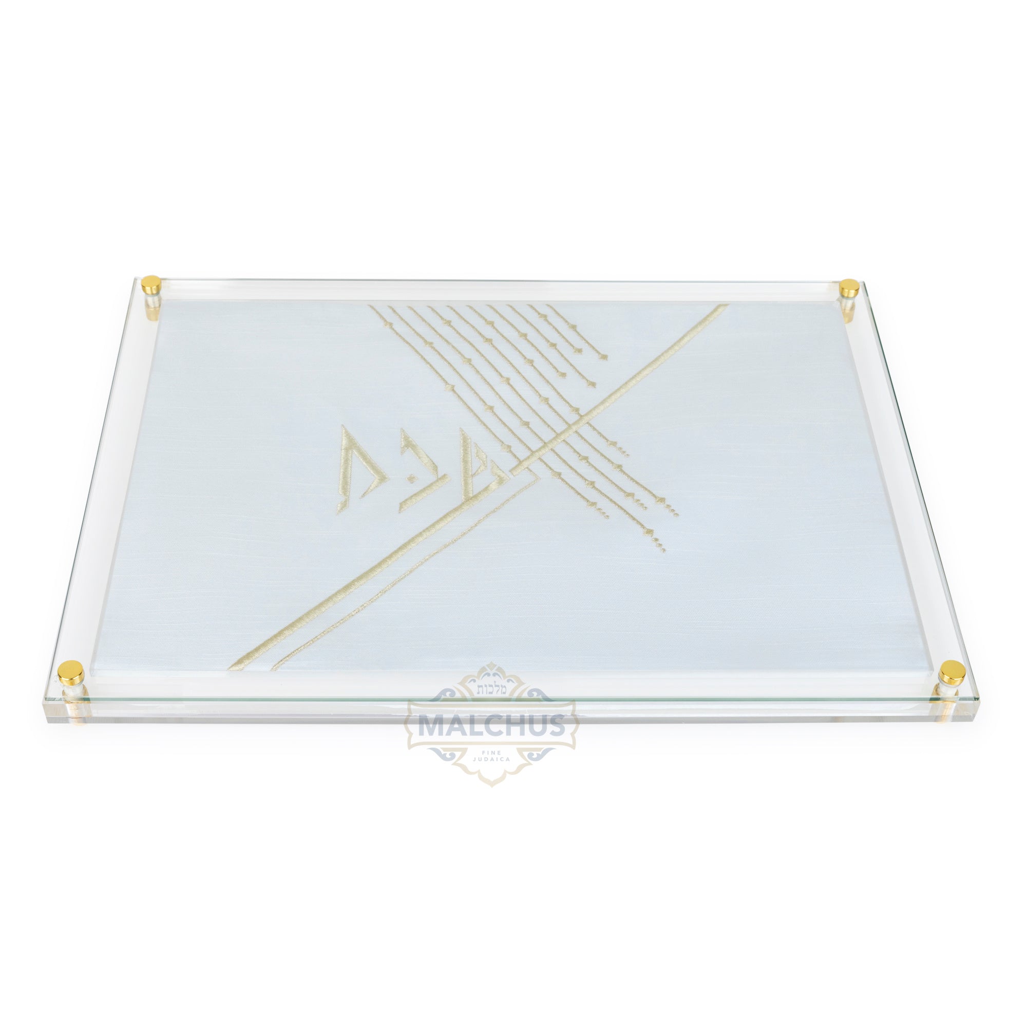 Glass Challah Board #950 Linen-look