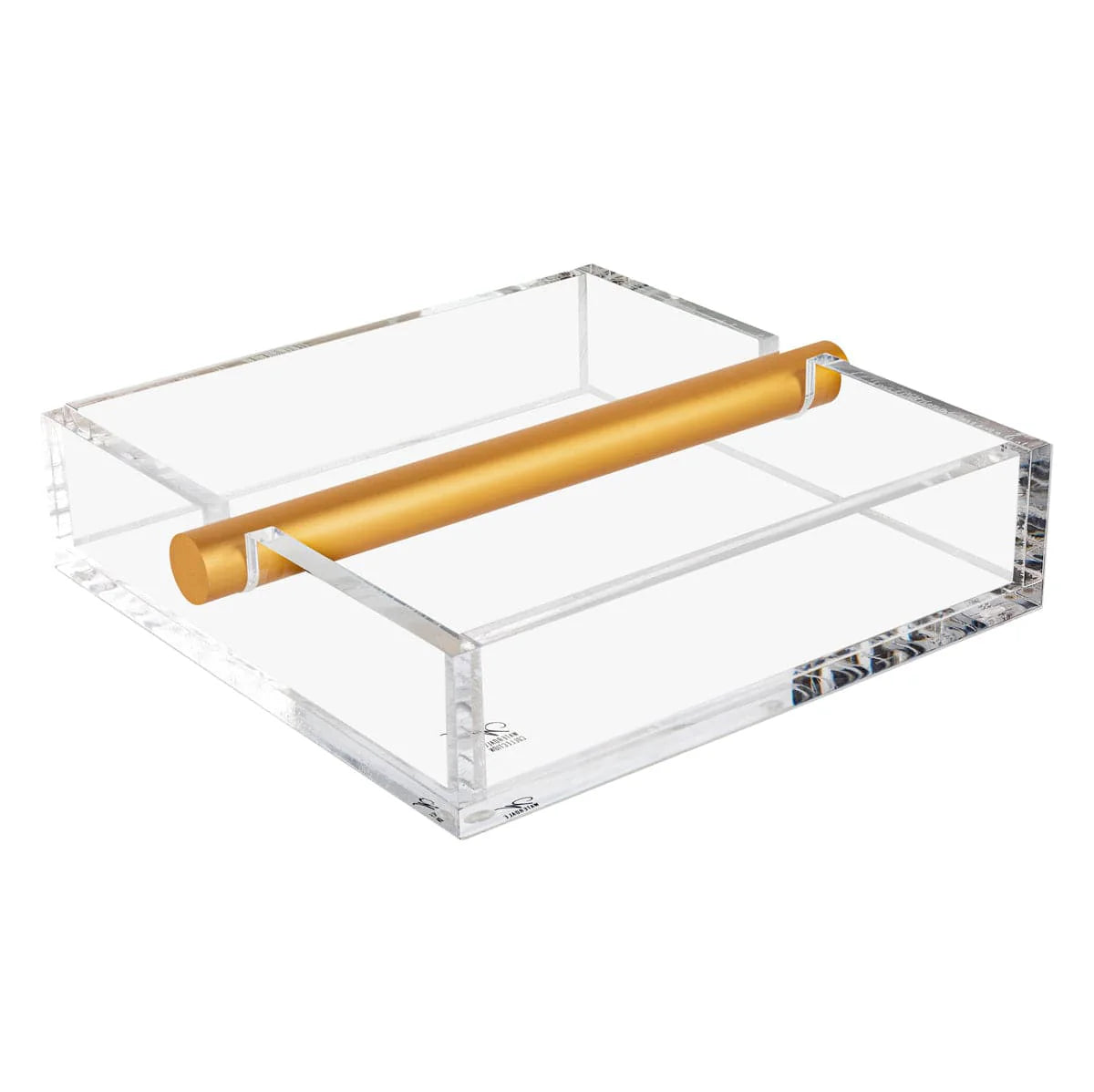 MetaLucite Dowel Napkin Holder