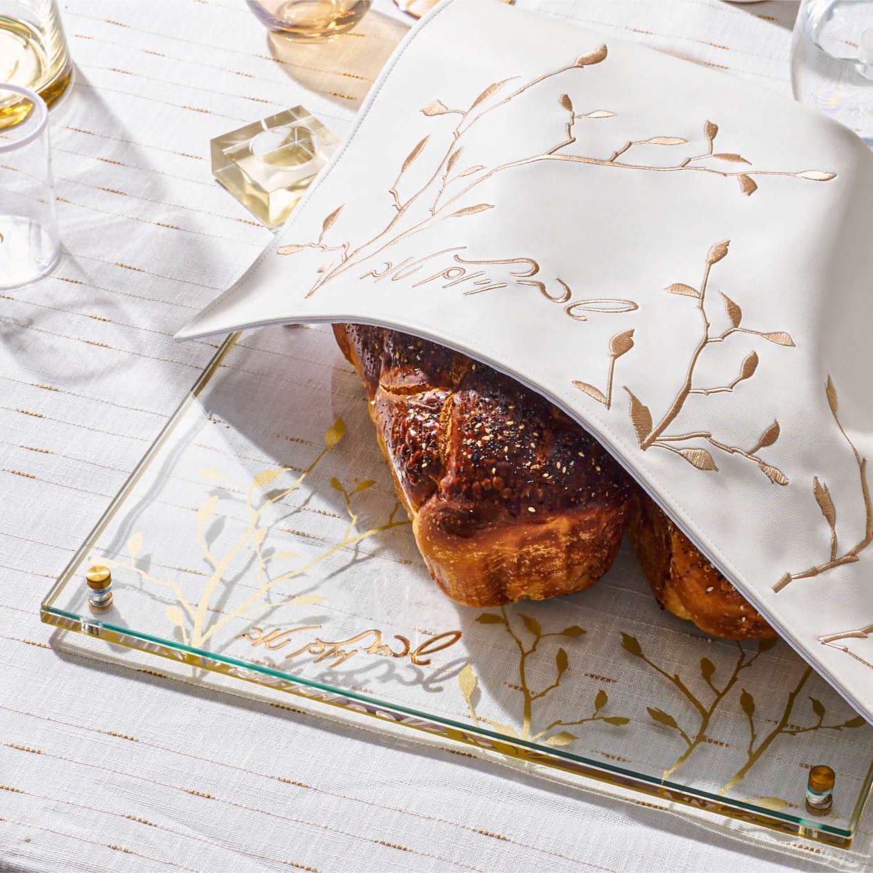 Leaf Challah Board