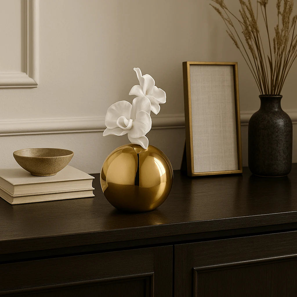 Golden Bloom Globe Diffuser