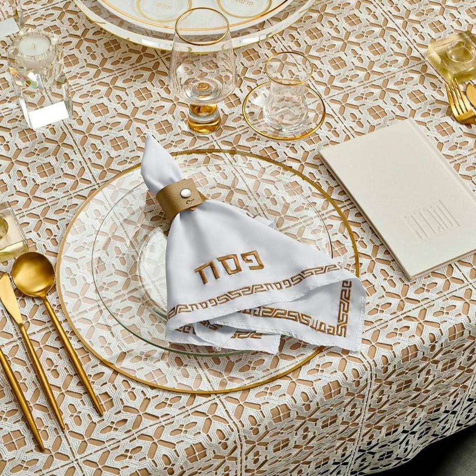 Pesach Embroidered Napkin