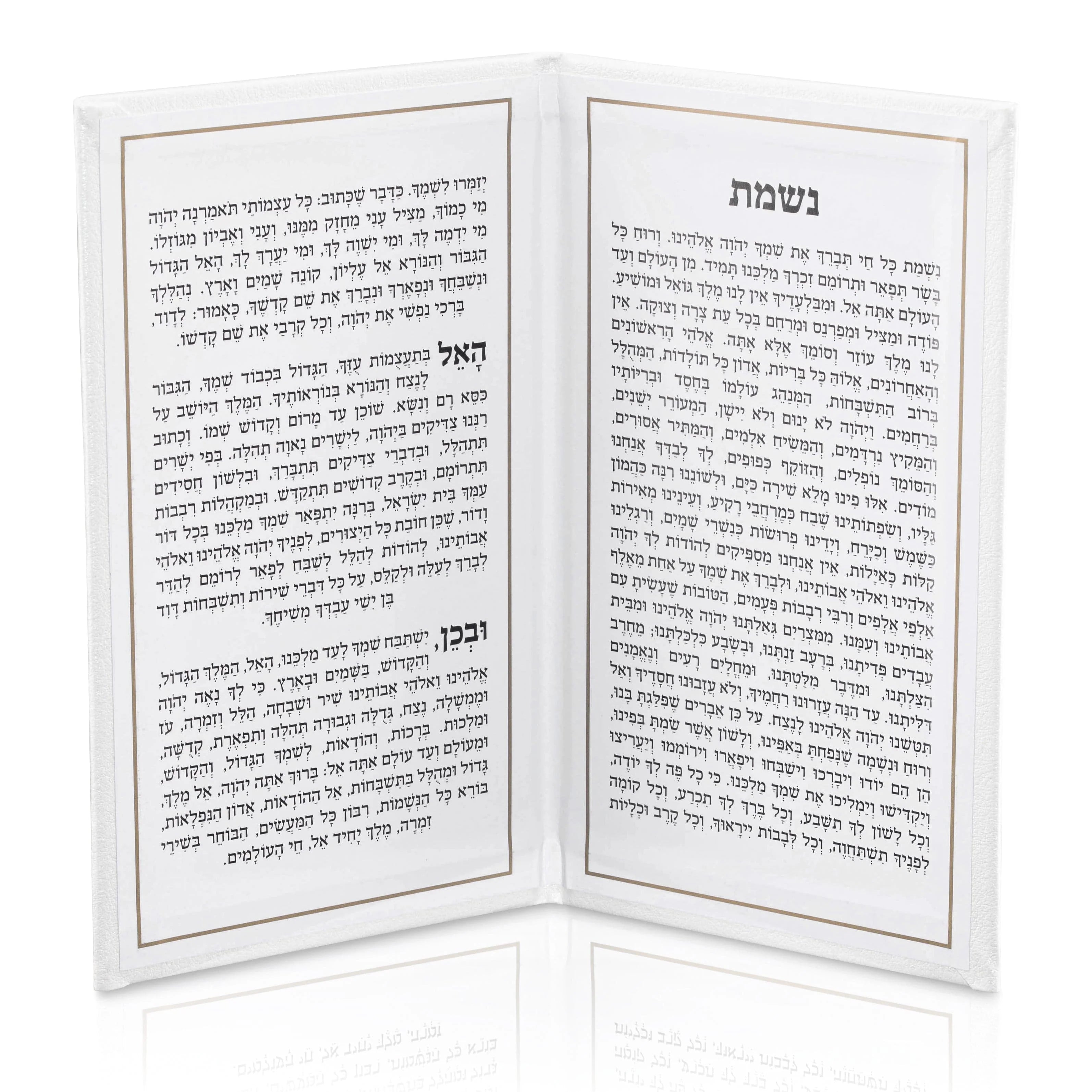 Leather Nishmas Booklet