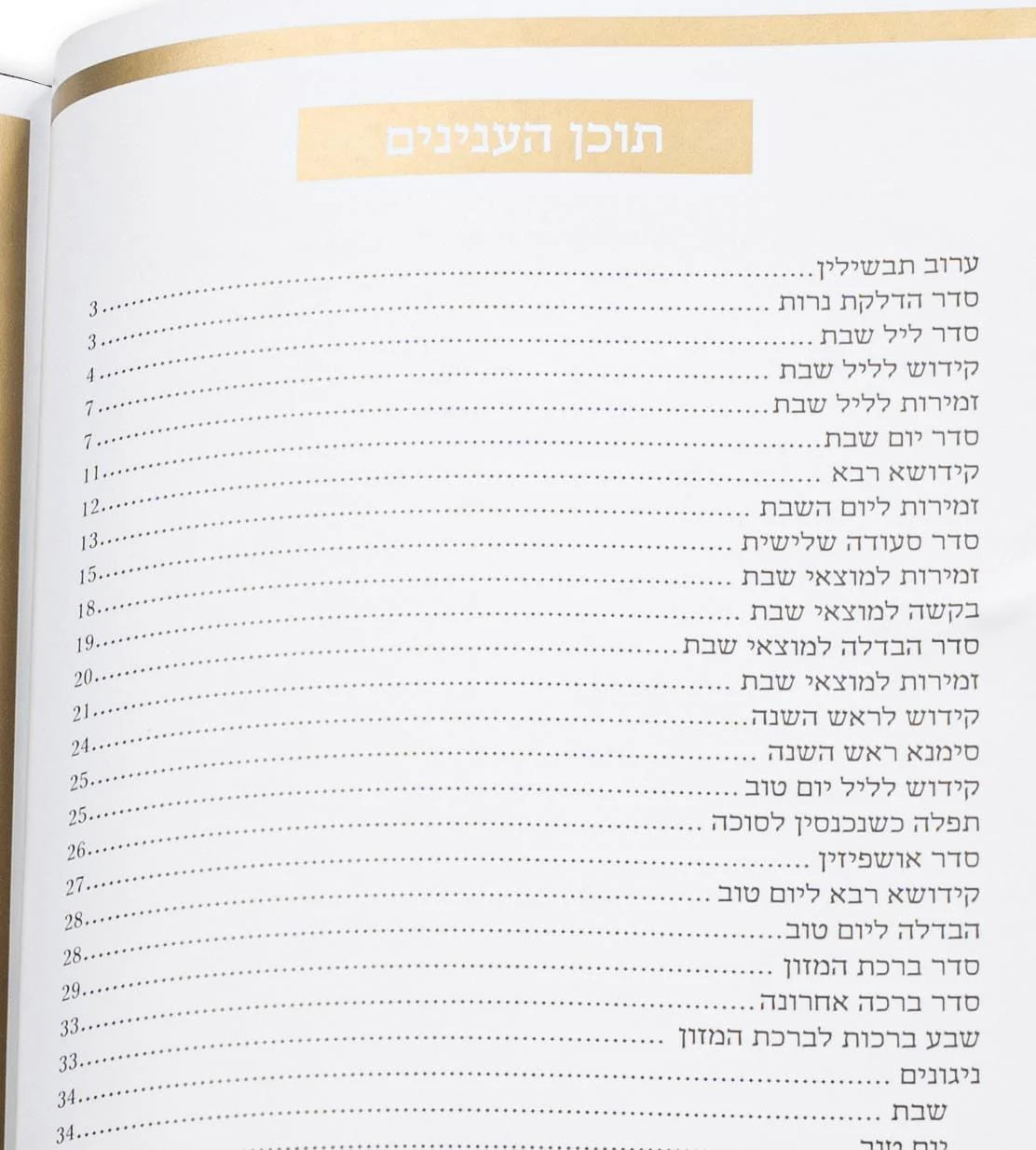 Shabbos & Yom Tov Bencher Set of 6