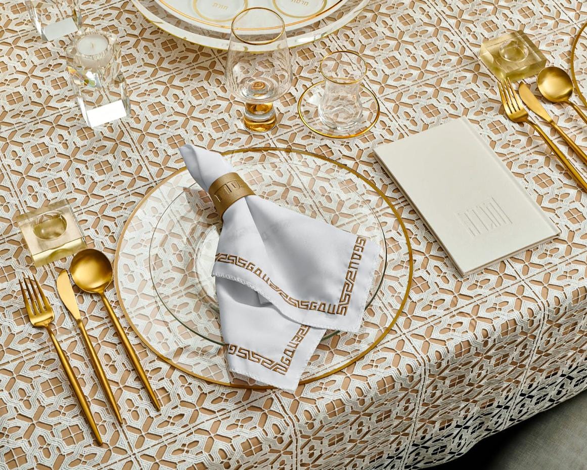 Pesach Leather Napkin Wraps