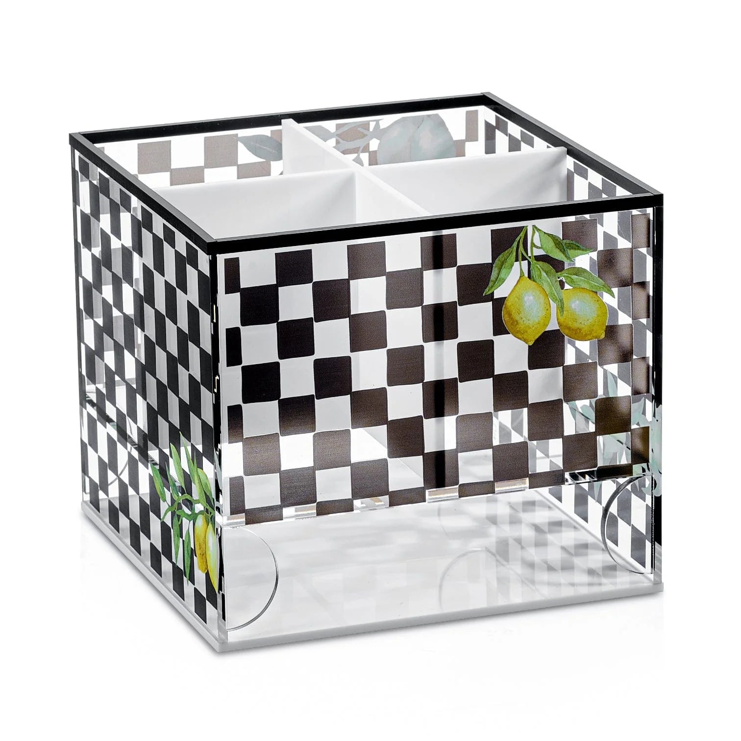 Onyx Swivel Silverware Caddy