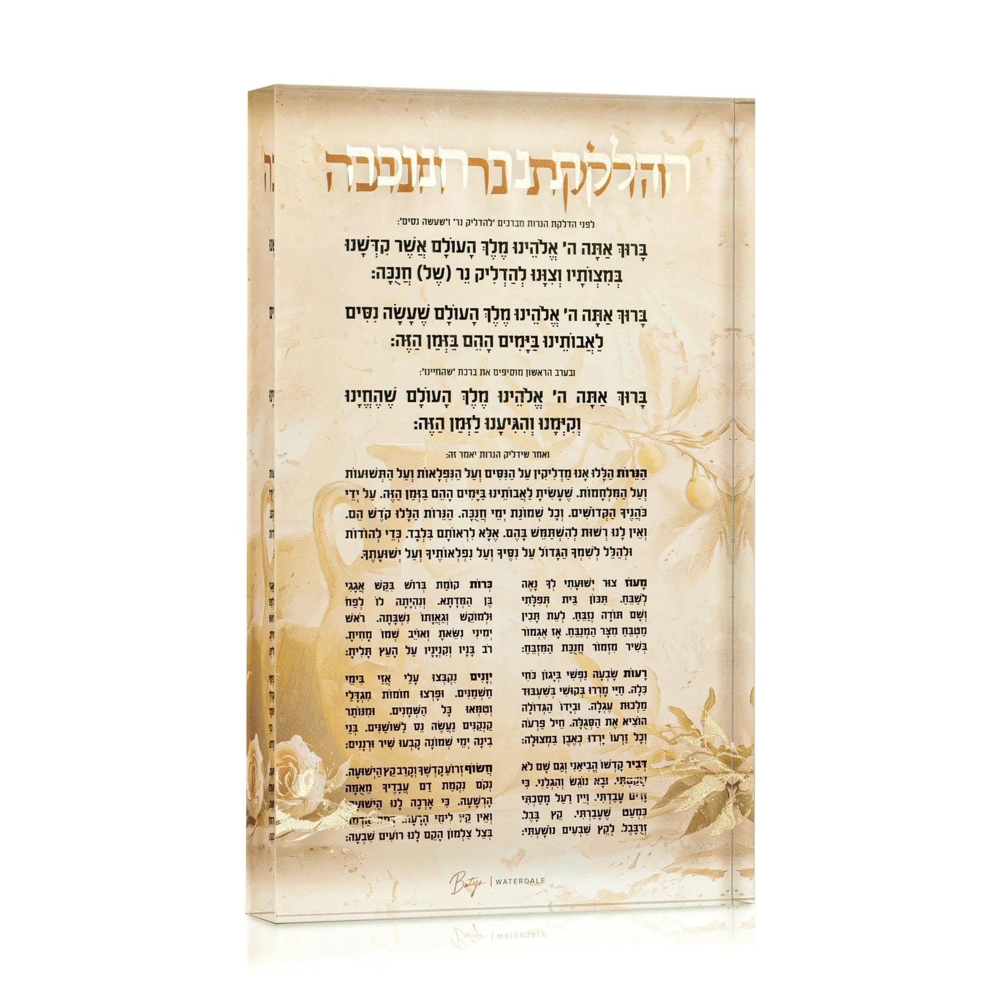 Painted by Batya Chanukah Set