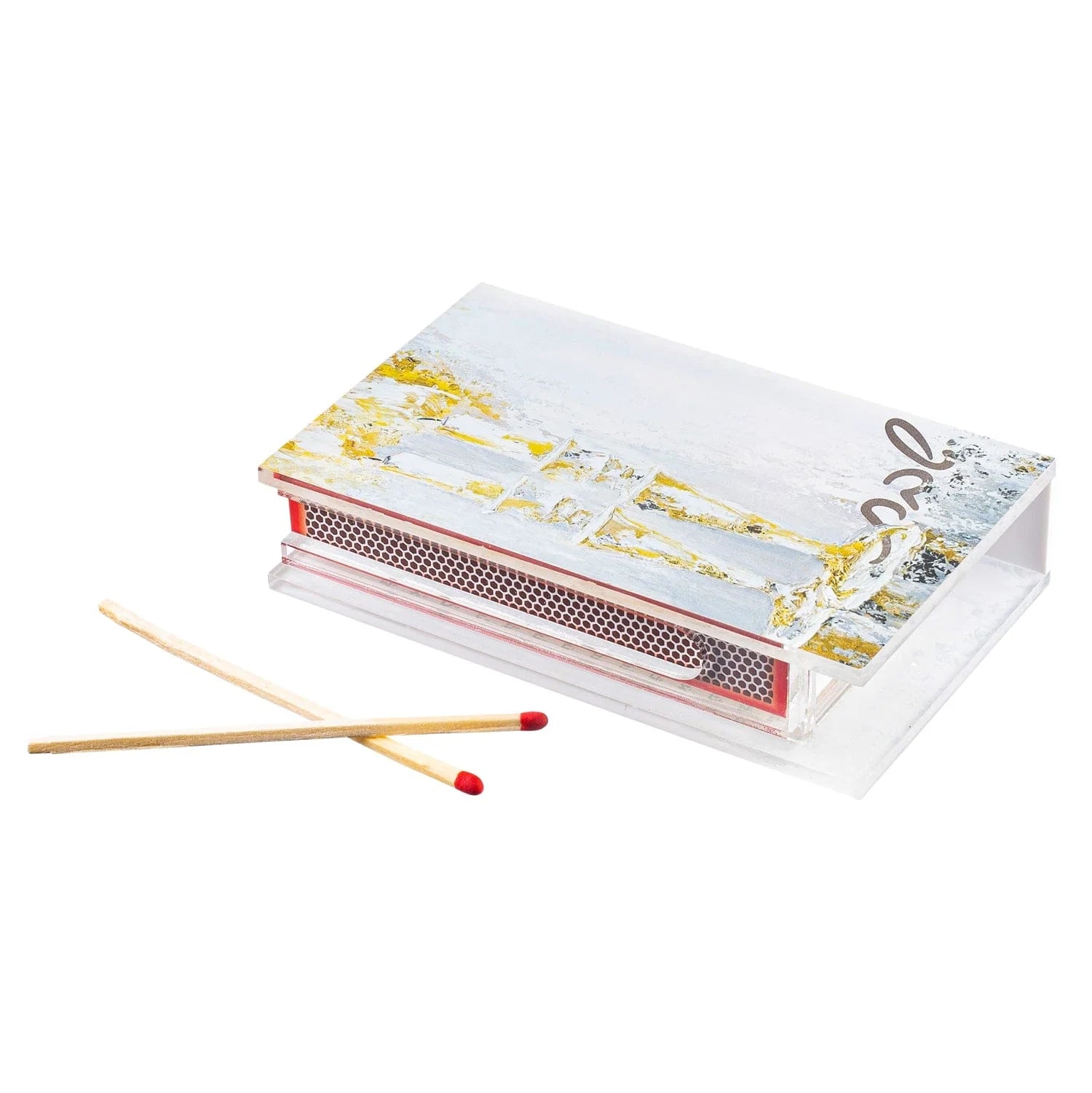 Painted Matchbox Holder