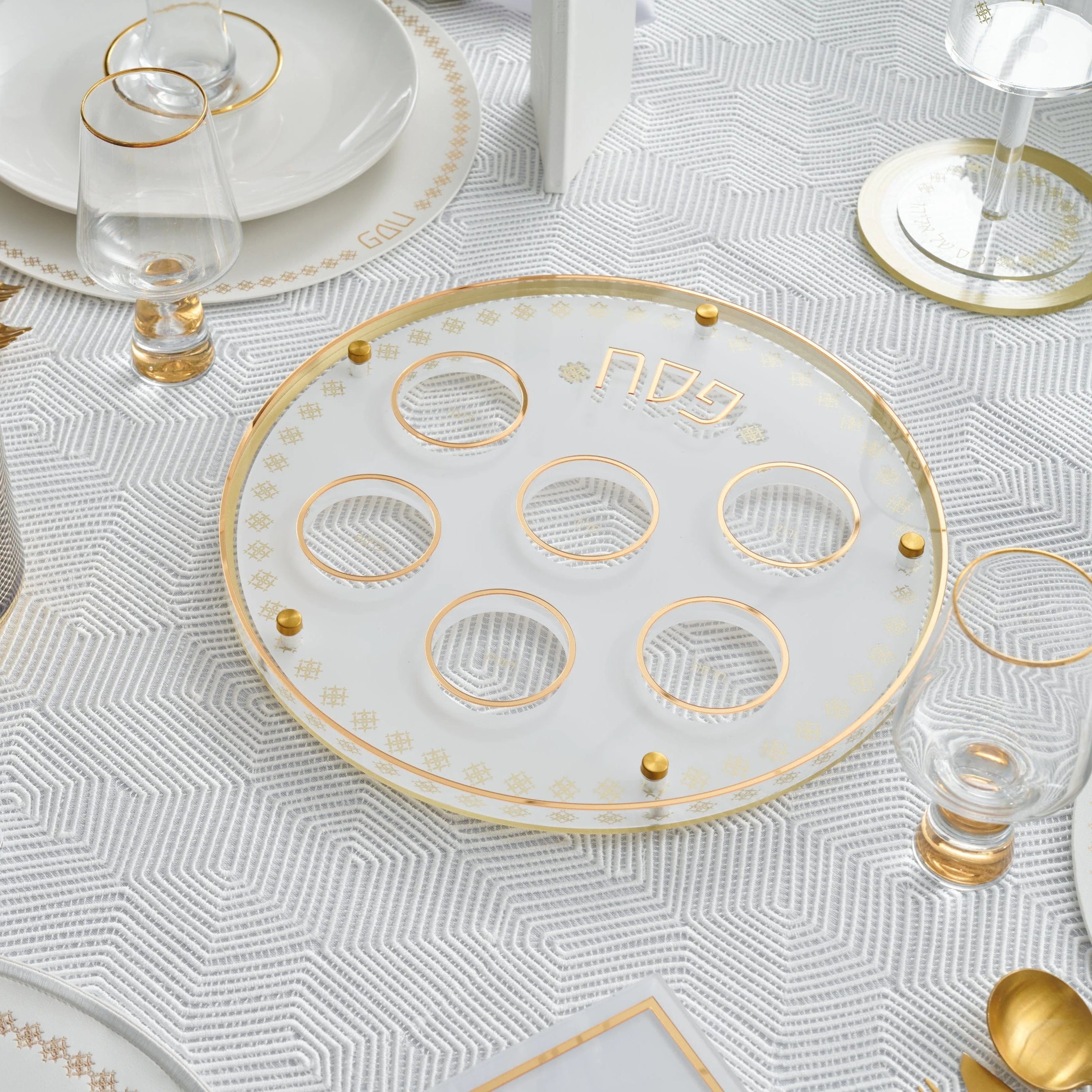Inspired Pesach 2025 Tablescape
