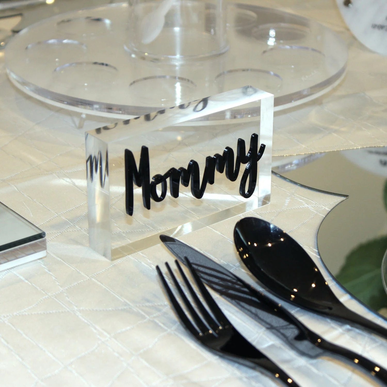 Marble Rosh Hashanah Tablescape