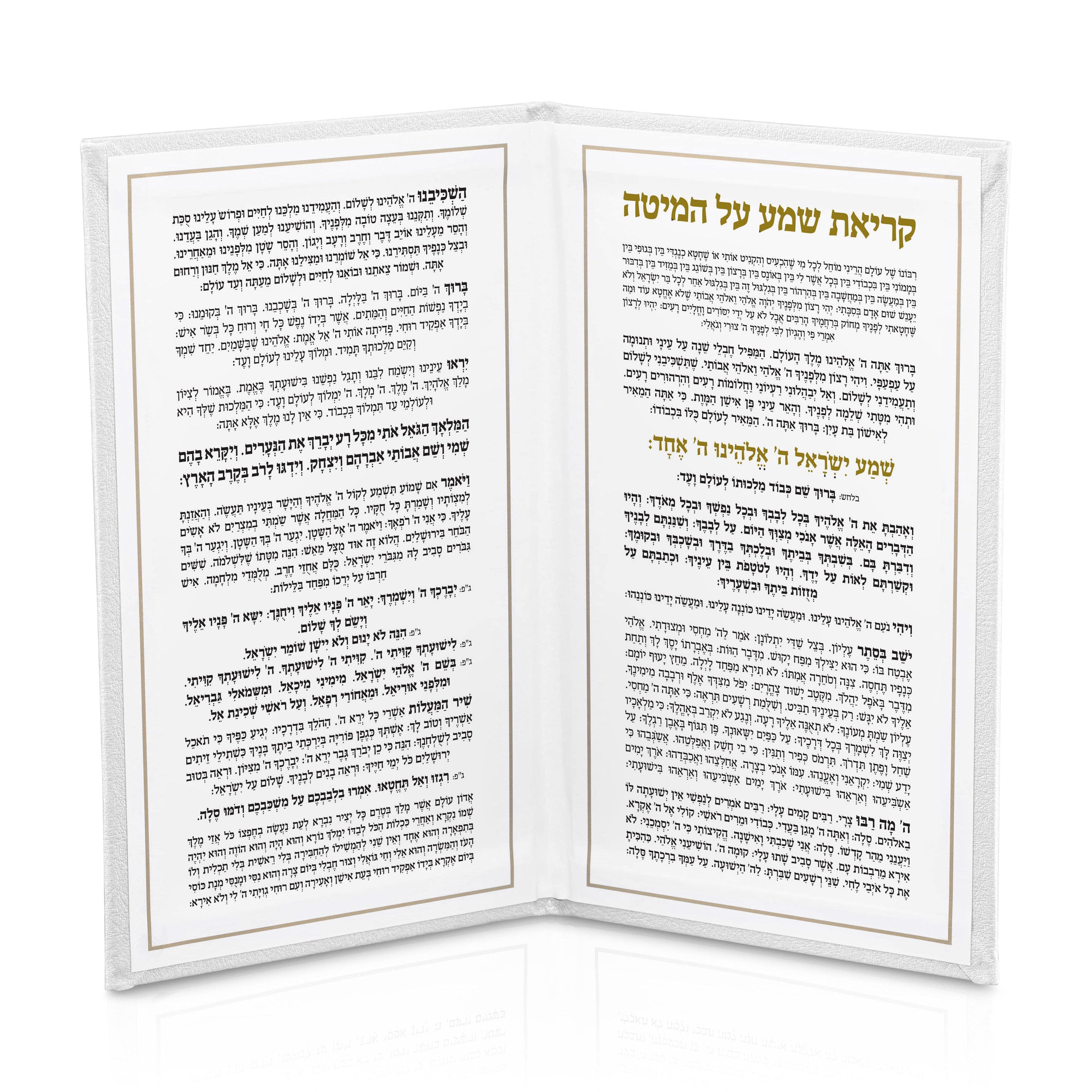 Leather Kriyas Shema Book