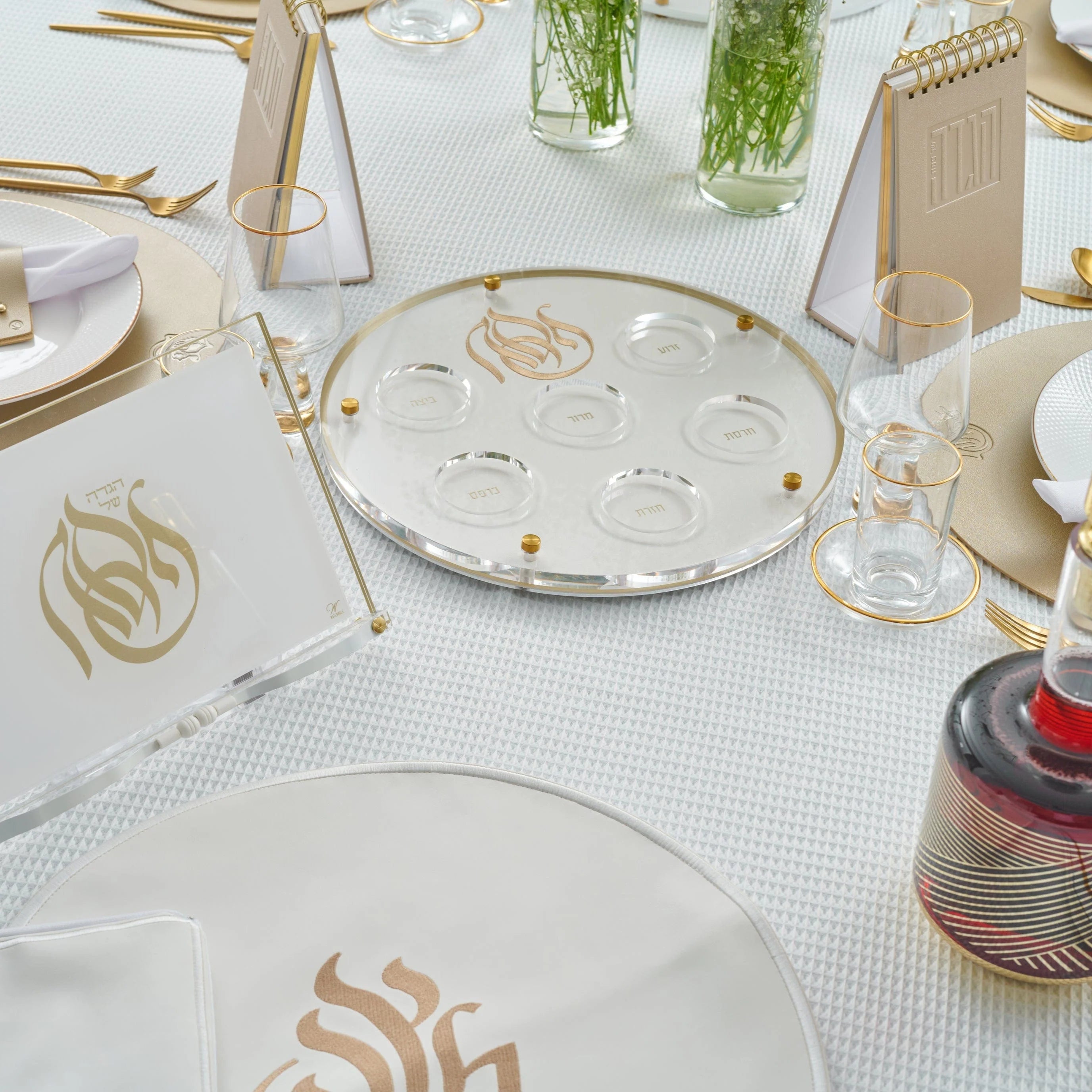Regal Leather Pesach 2025 Tablescape