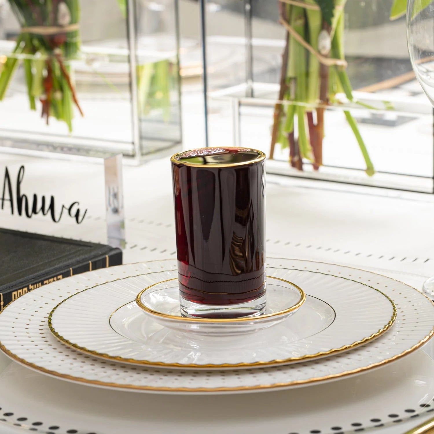 Pesach 2022 Tablescape