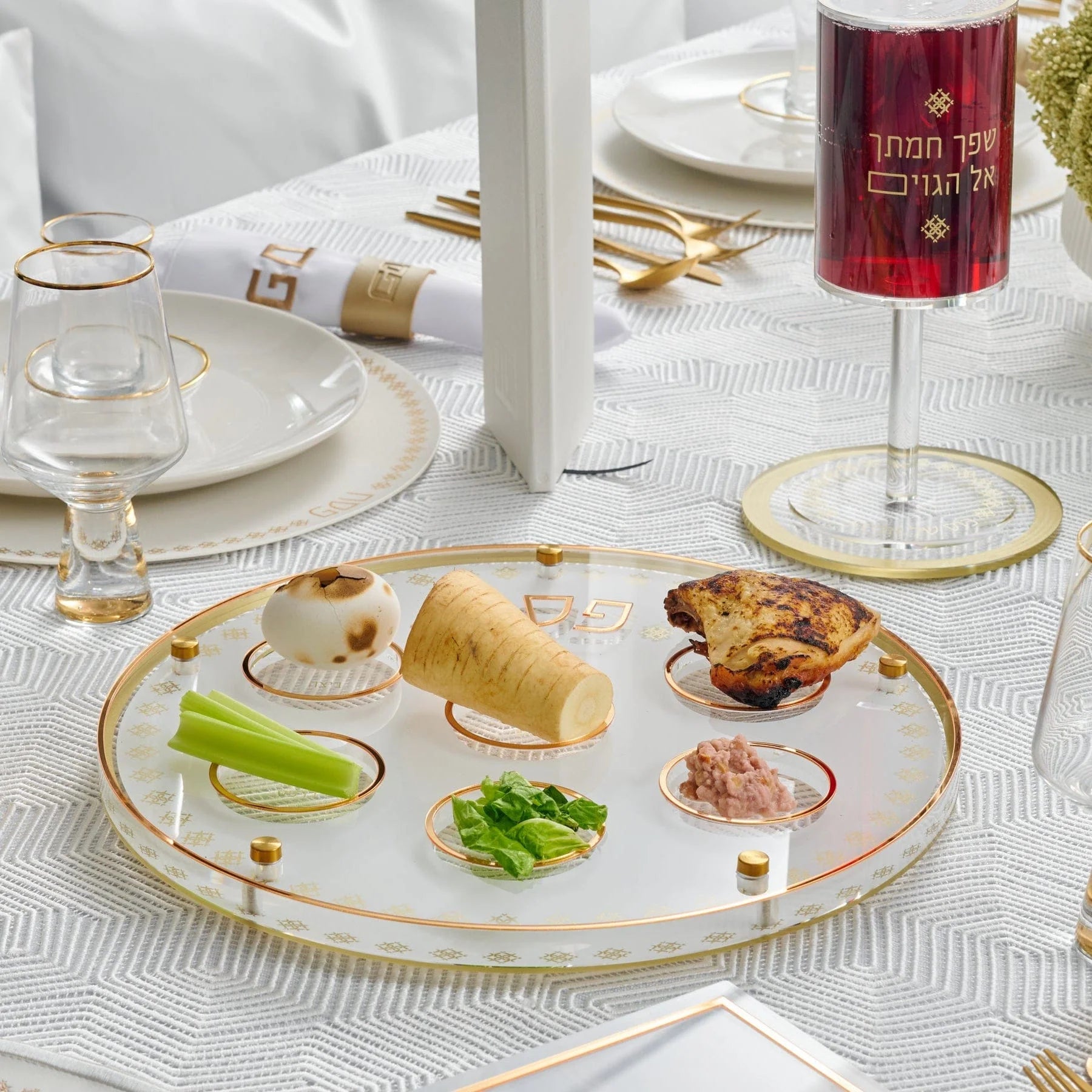 Inspired Pesach 2025 Tablescape