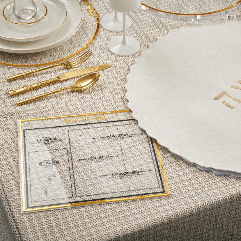 Pesach 2023 Classic Tablescape