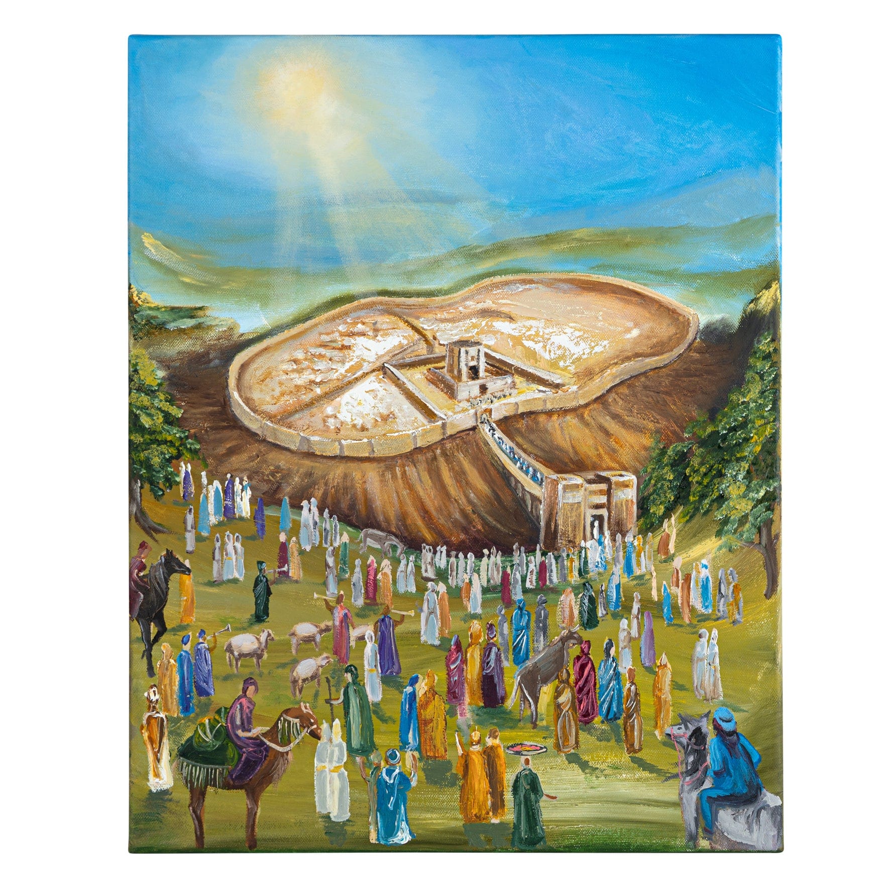 Original Hand Painted Pesach Art