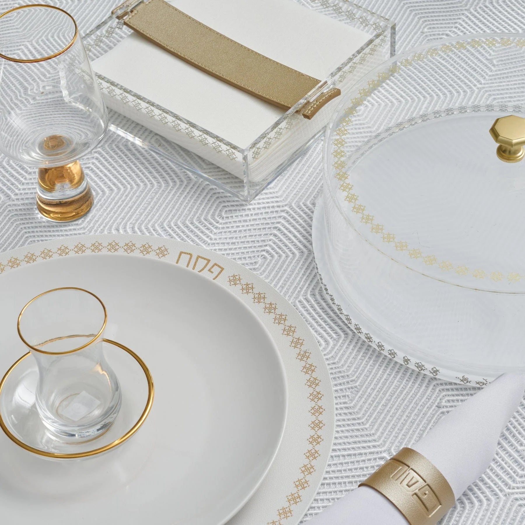Inspired Pesach 2025 Tablescape