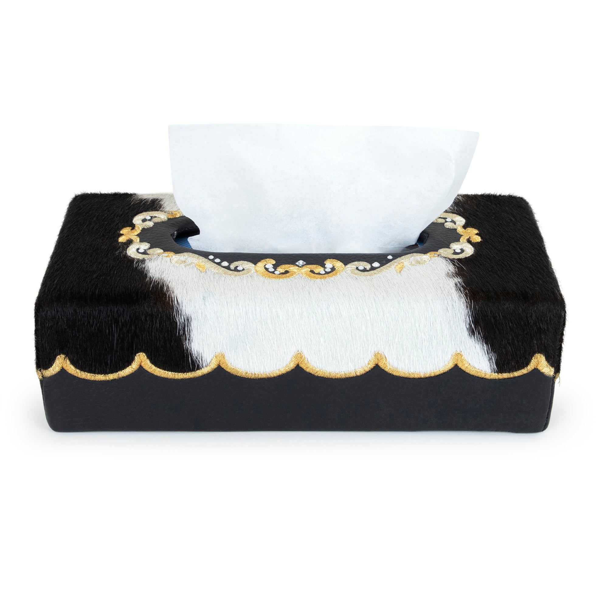 Custom Embroidered Tissue Box #2