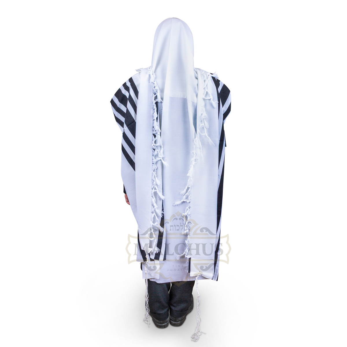 Ultra Lightweight Shabbos Talis HaMefoar Kemo Tunisian/Turkish Wool