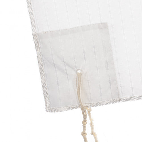 Cotton Kids 1 Hole Keshiras Ashkenaz Tzitzis Meyuchad