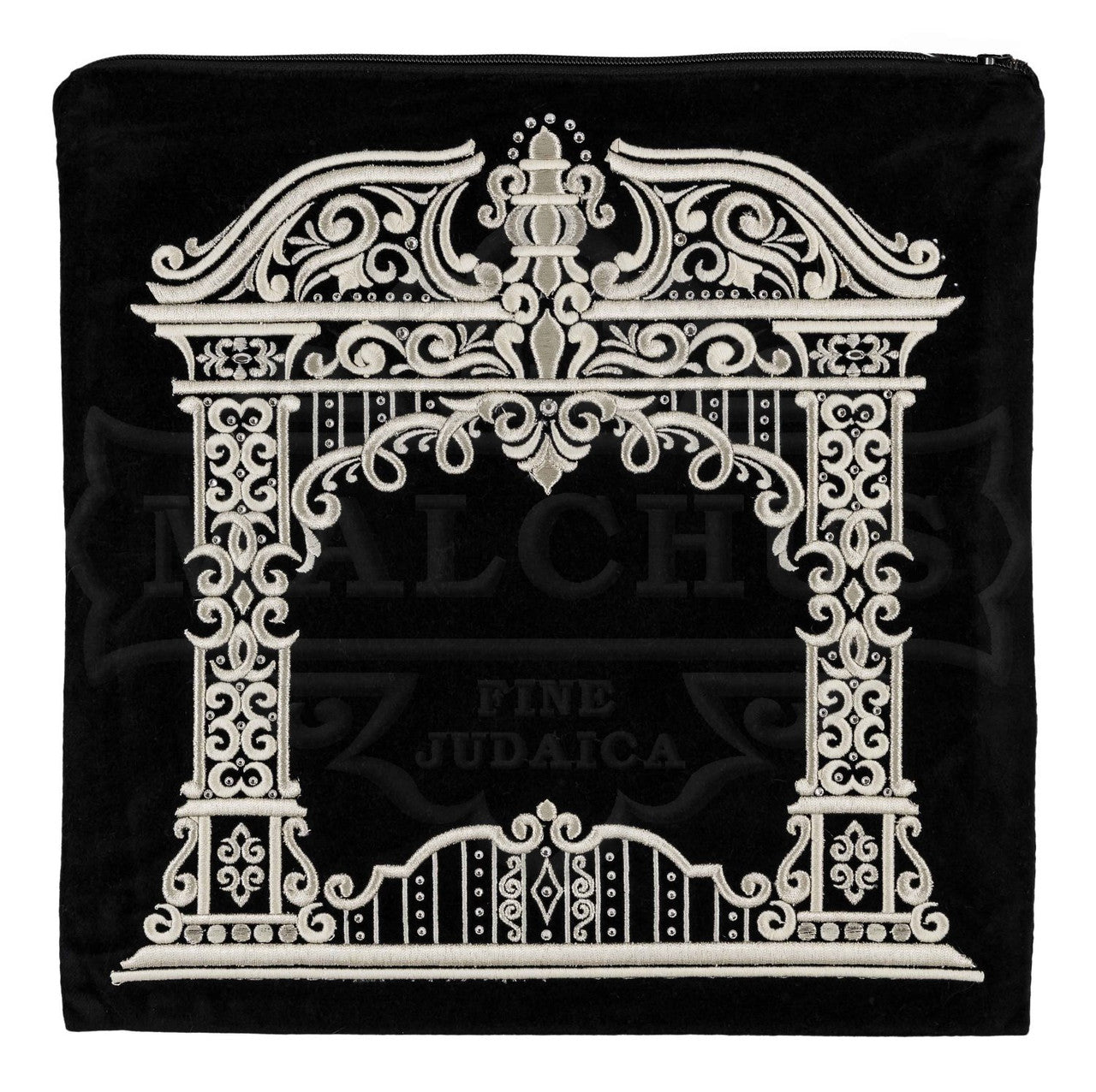 3D Swirl Column Canopy Design Velvet Bag #163