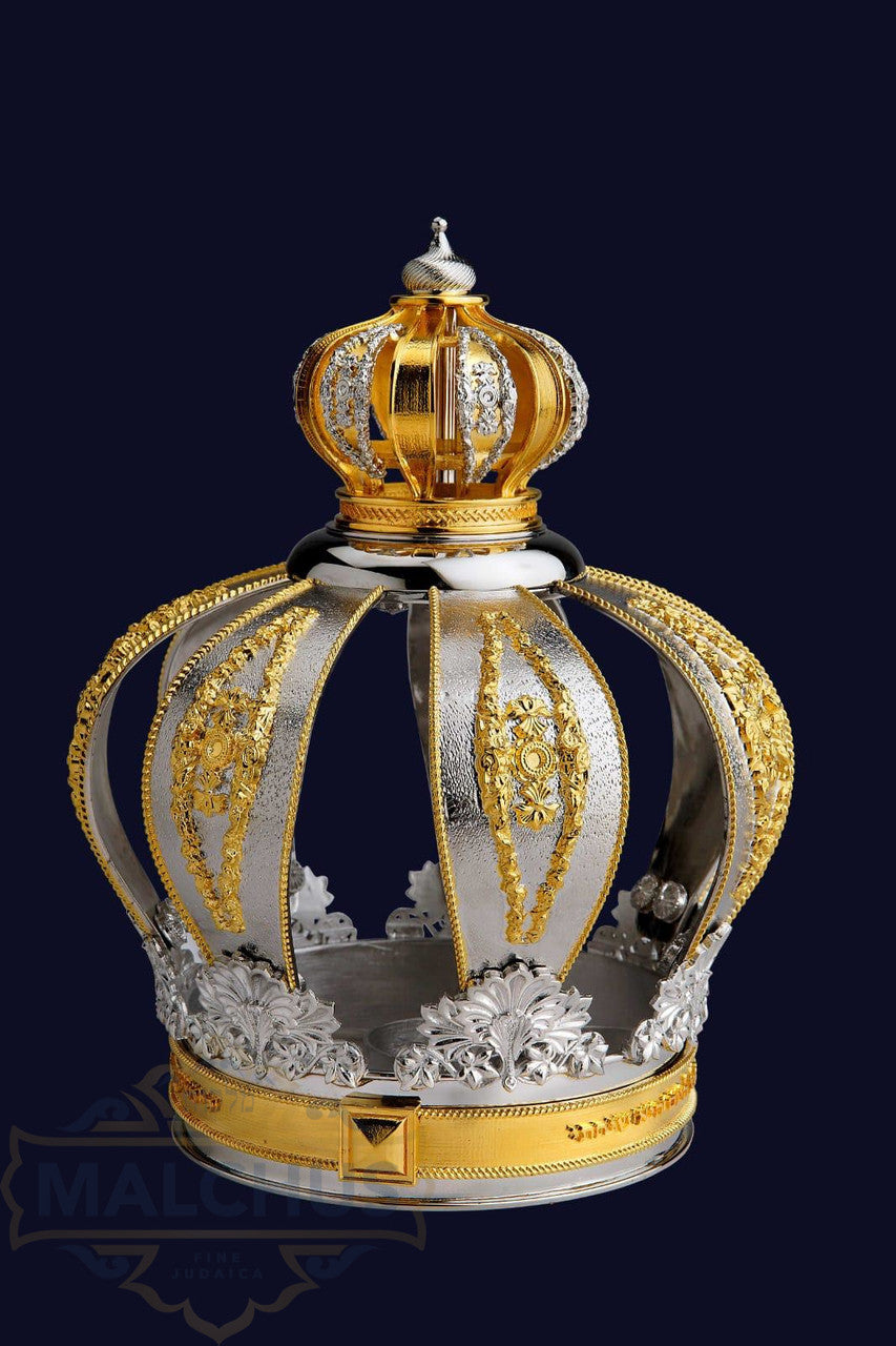 Silver Torah Crown #24