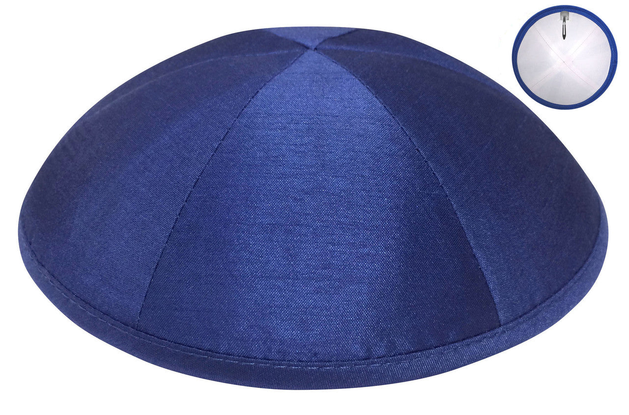 Raw Silk Kippot