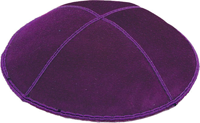 Suede Kippot