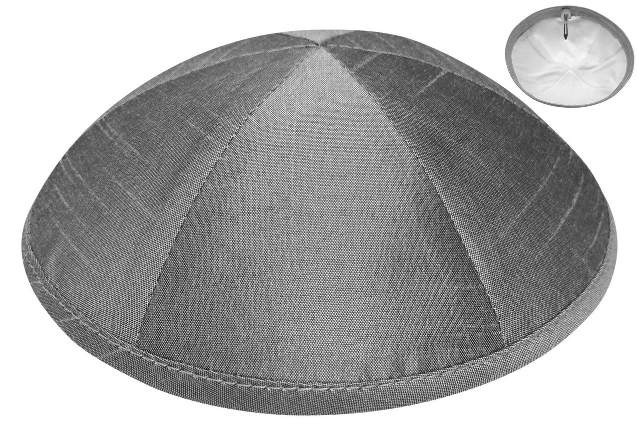 Raw Silk Kippot