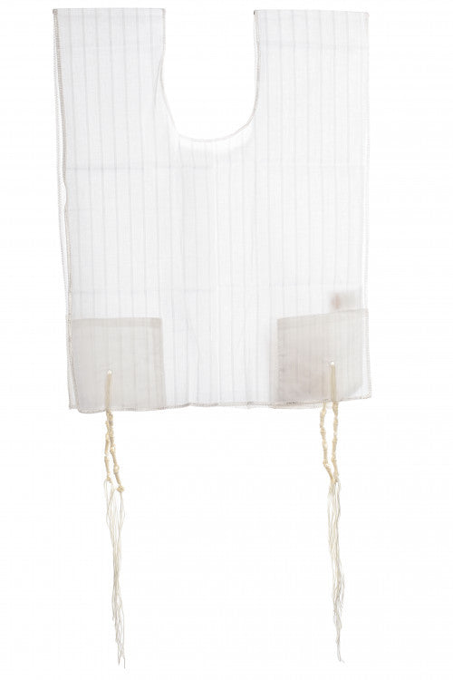 Cotton Kids 1 Hole Keshiras Ashkenaz Tzitzis Meyuchad