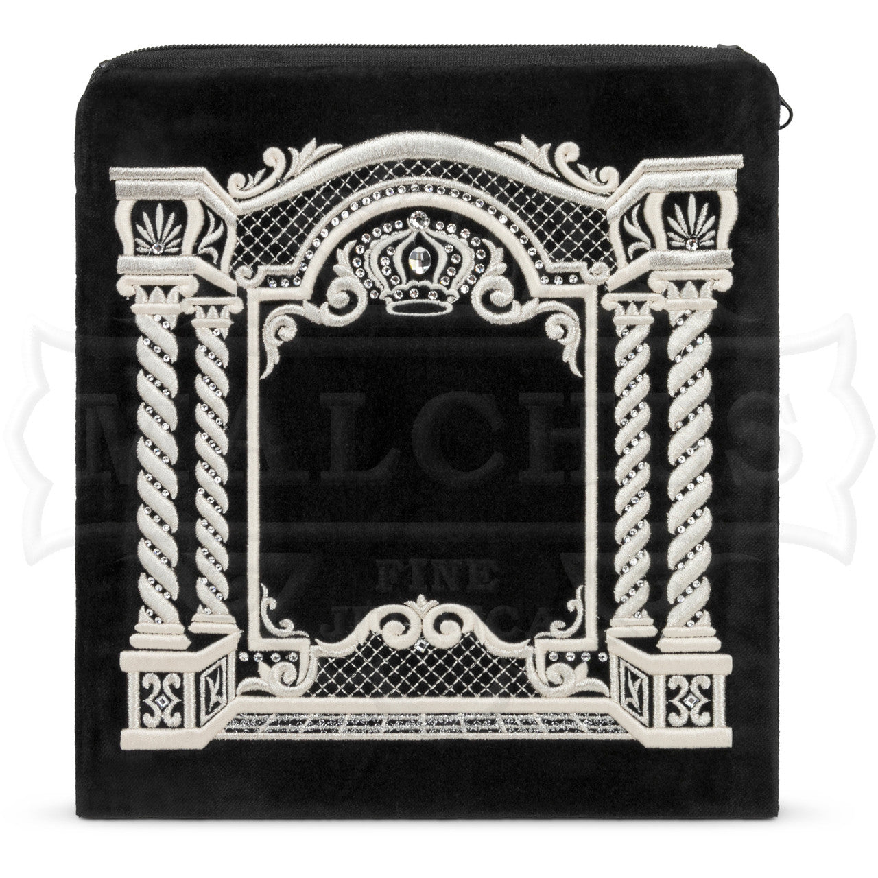 3D Column Canopy Design Velvet Bag #410