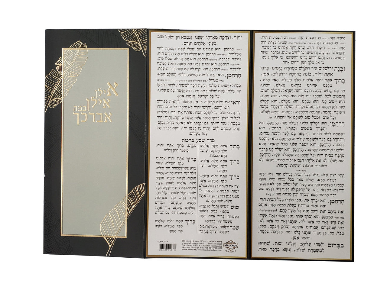 Tu B'Shvat Tri Fold #251
