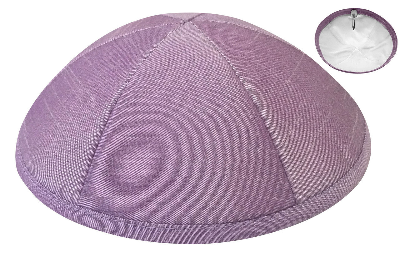 Raw Silk Kippot