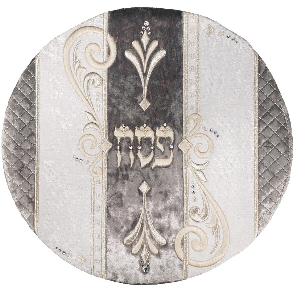 Pesach Matzah Cover - La Royale Collection #631 Grey