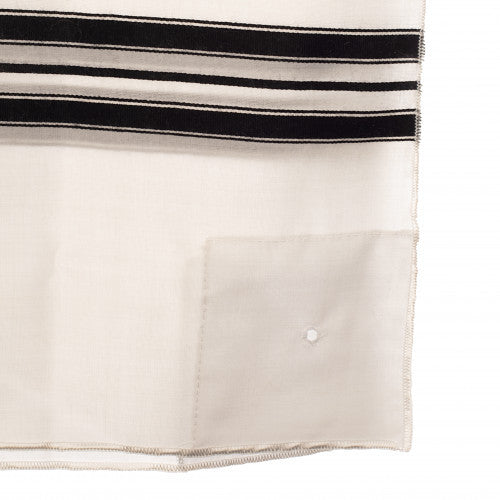 Wool Adult 1 Hole Keshiras Ashkenaz Tzitzis
