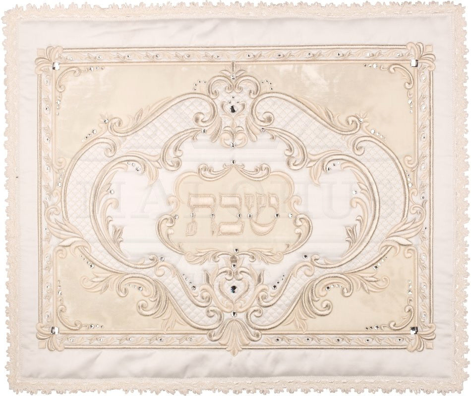 Lavish Style Satin-Velvet Challah Cover #575