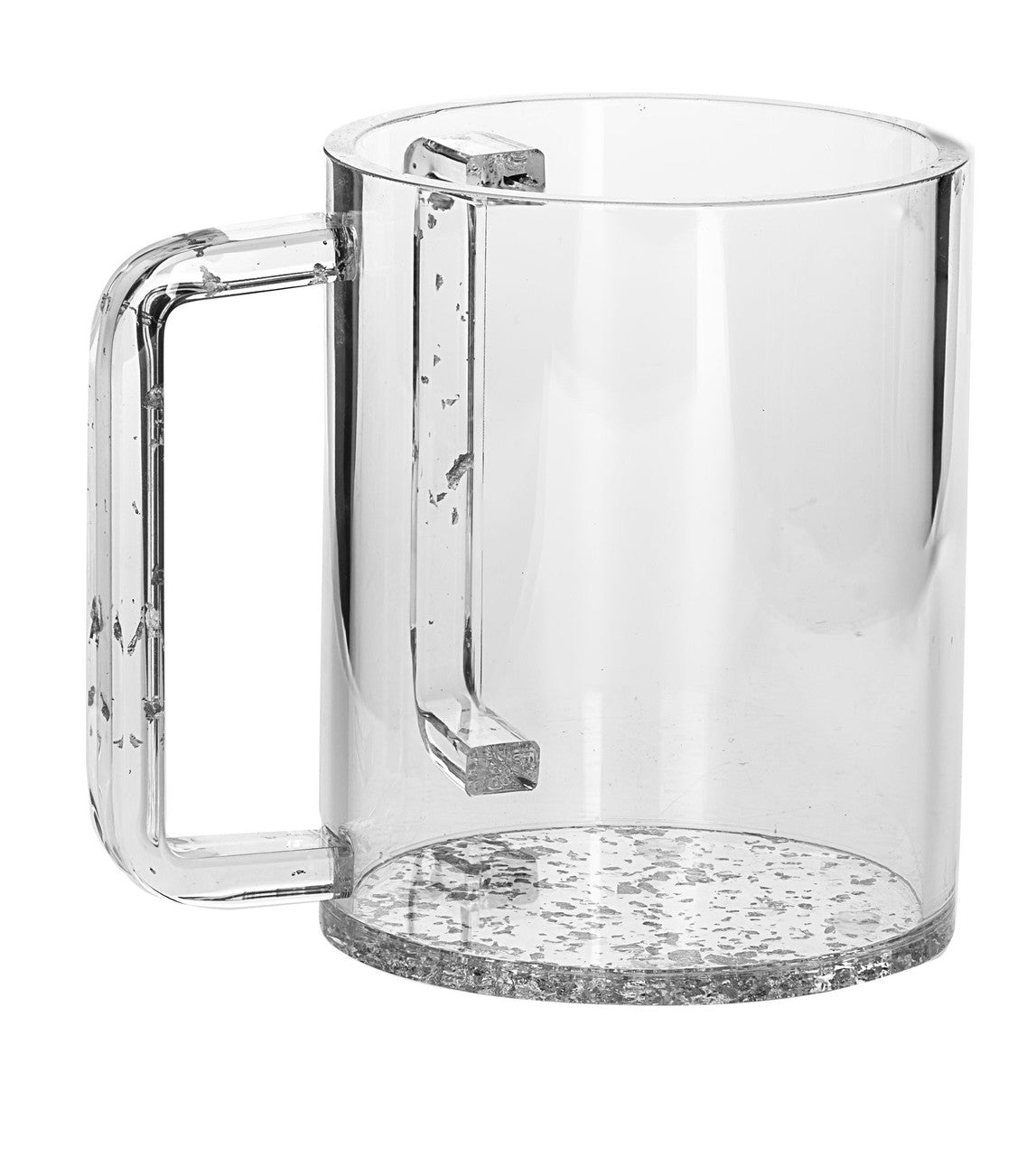 Lucite Wash Cup Silver Handle #7070