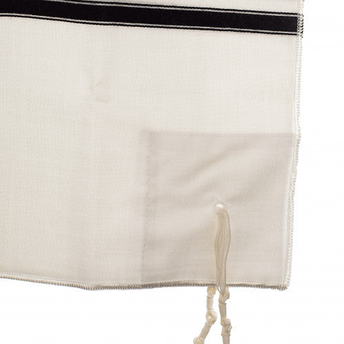 Wool Adult 1 Hole Keshiras Ashkenaz Tzitzis