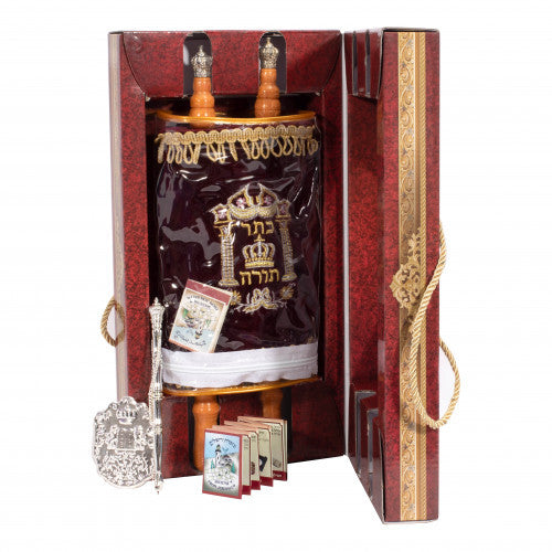 Medium Sefer Torah Velvet Cover DELUXE 15"