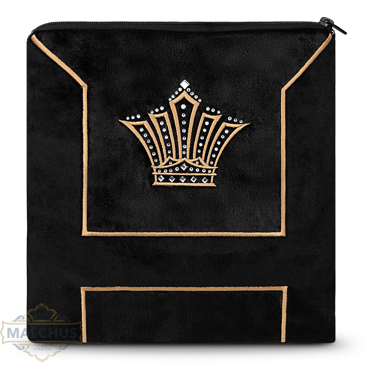 Bag #920 Black Velvet & Gold Emb