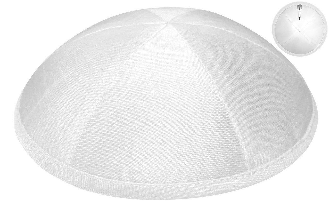 Raw Silk Kippot