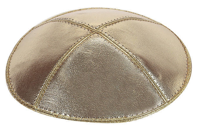 Lame' Leather Kippot