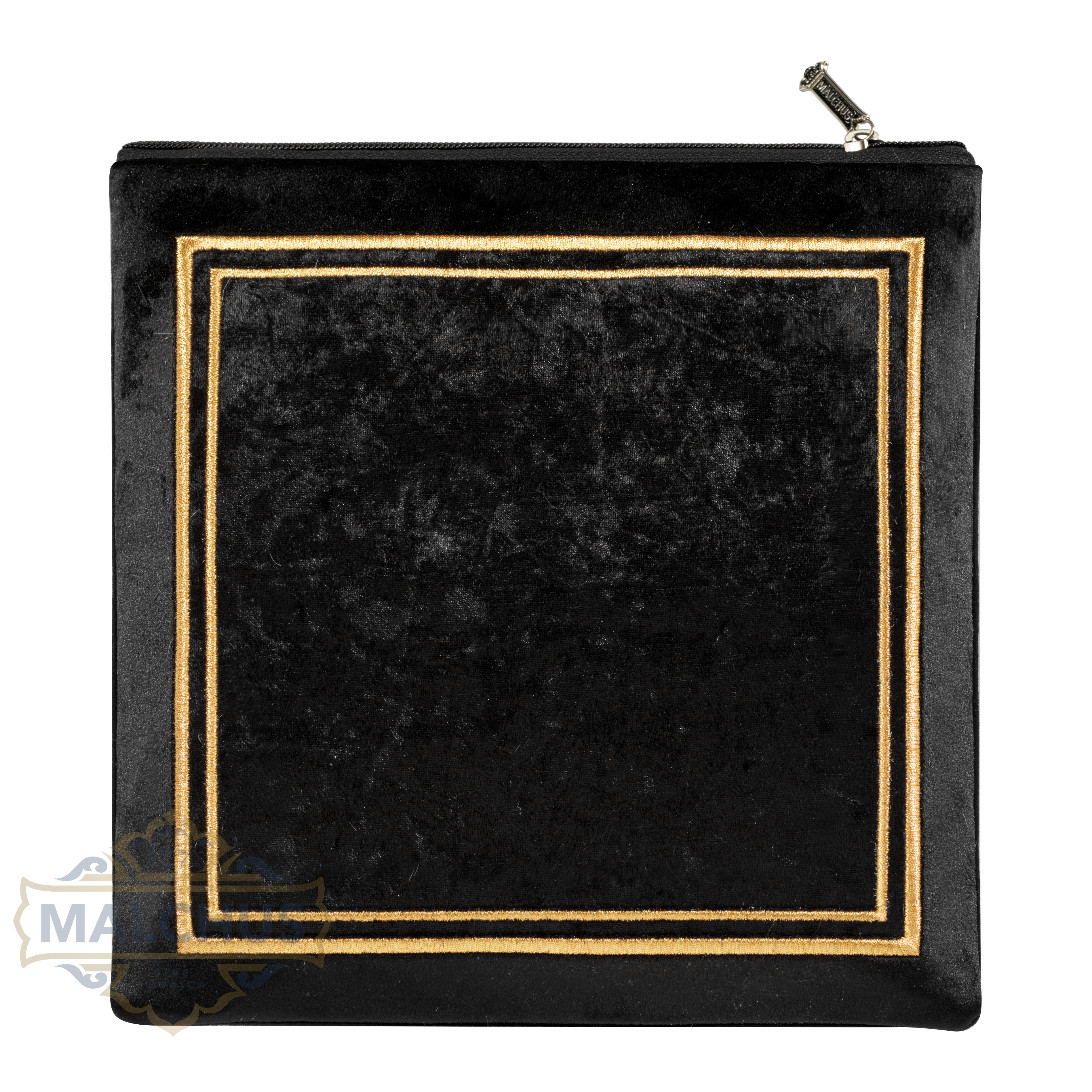 Bag #340 Black Velvet & Gold Emb