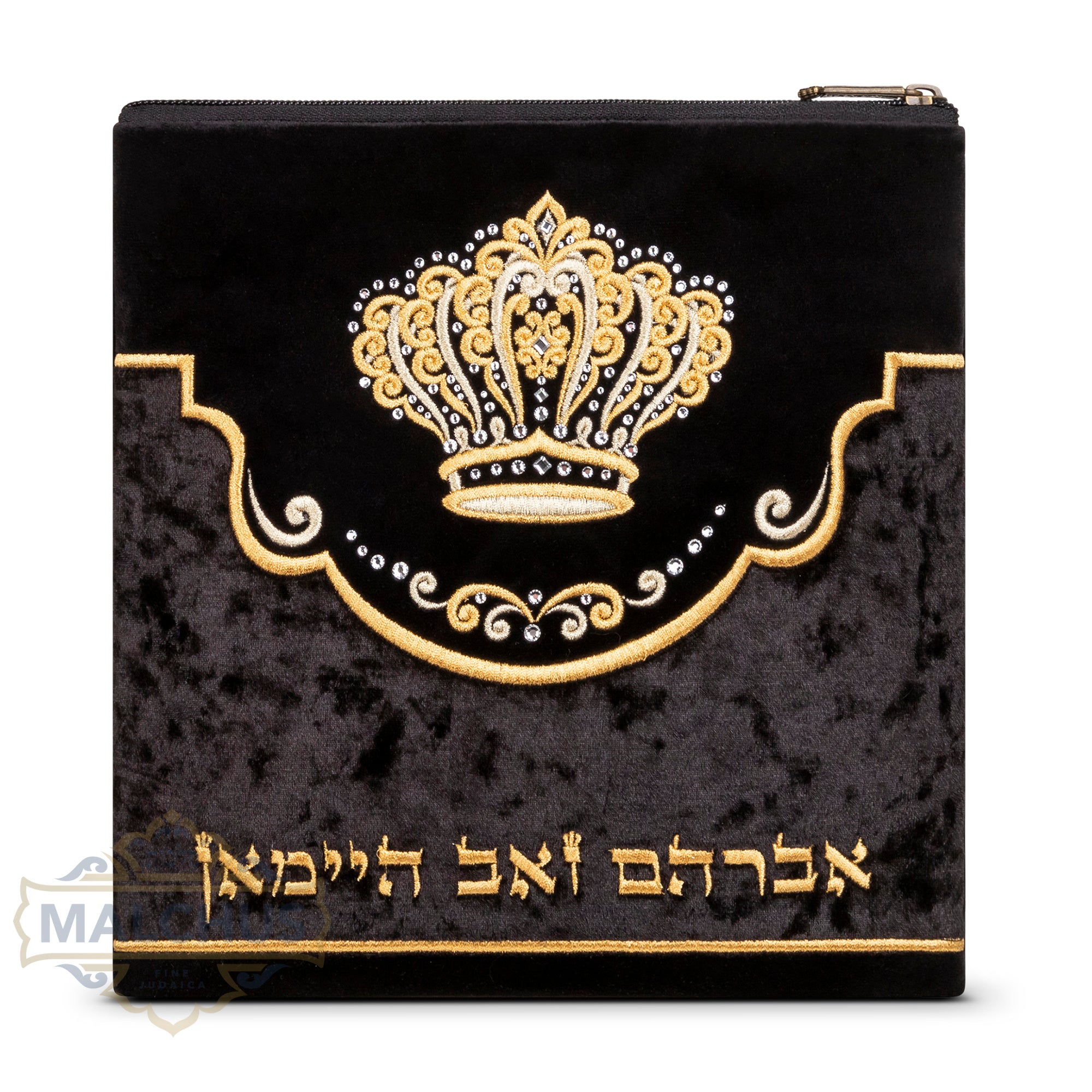 Bag #540 Black Velvet & Gold Emb