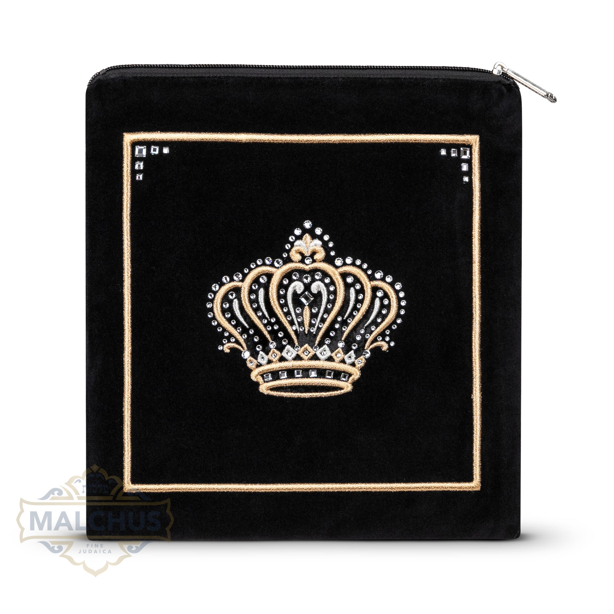 Bag #770 Black Velvet & Gold Emb