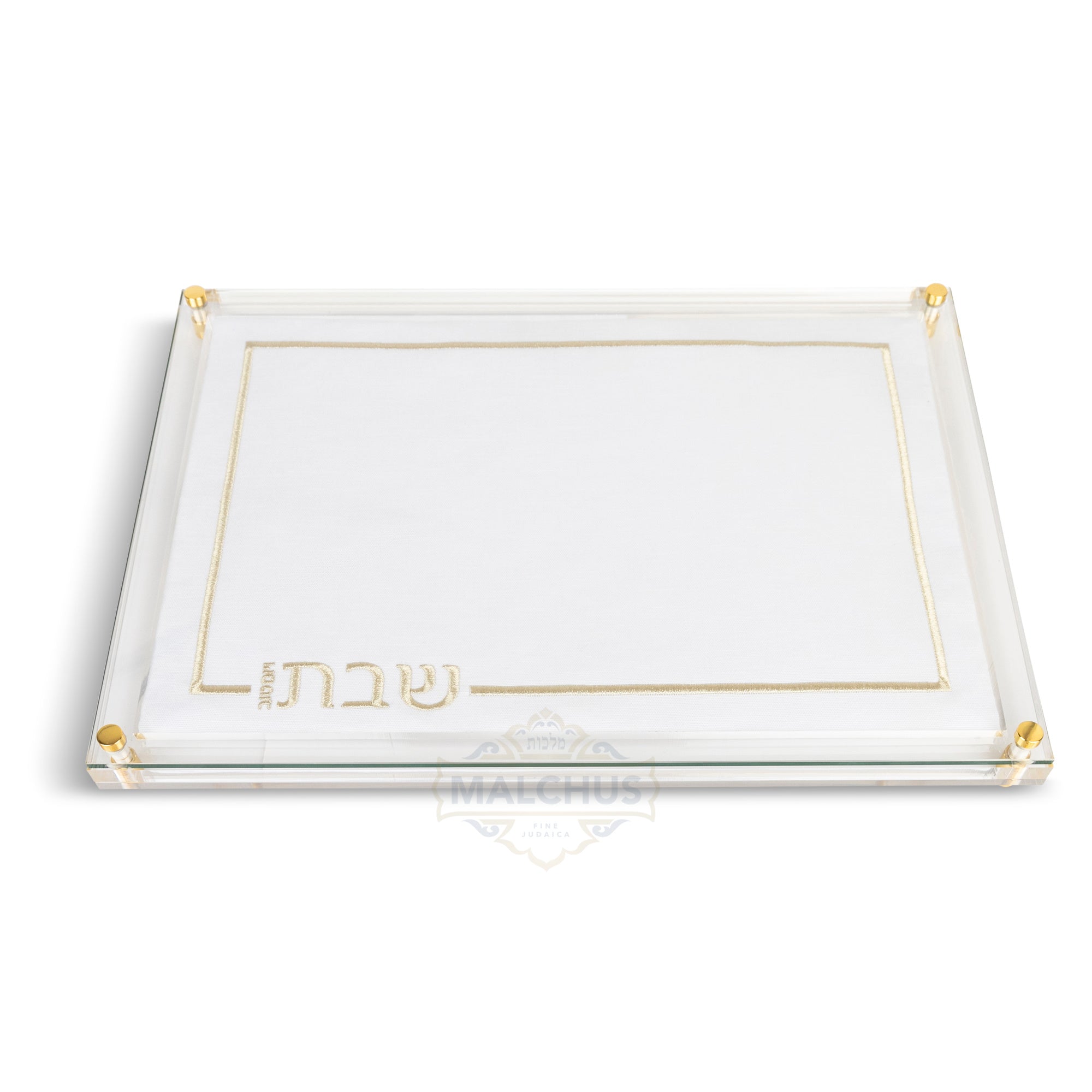 Glass Challah Board #856 Linen-look