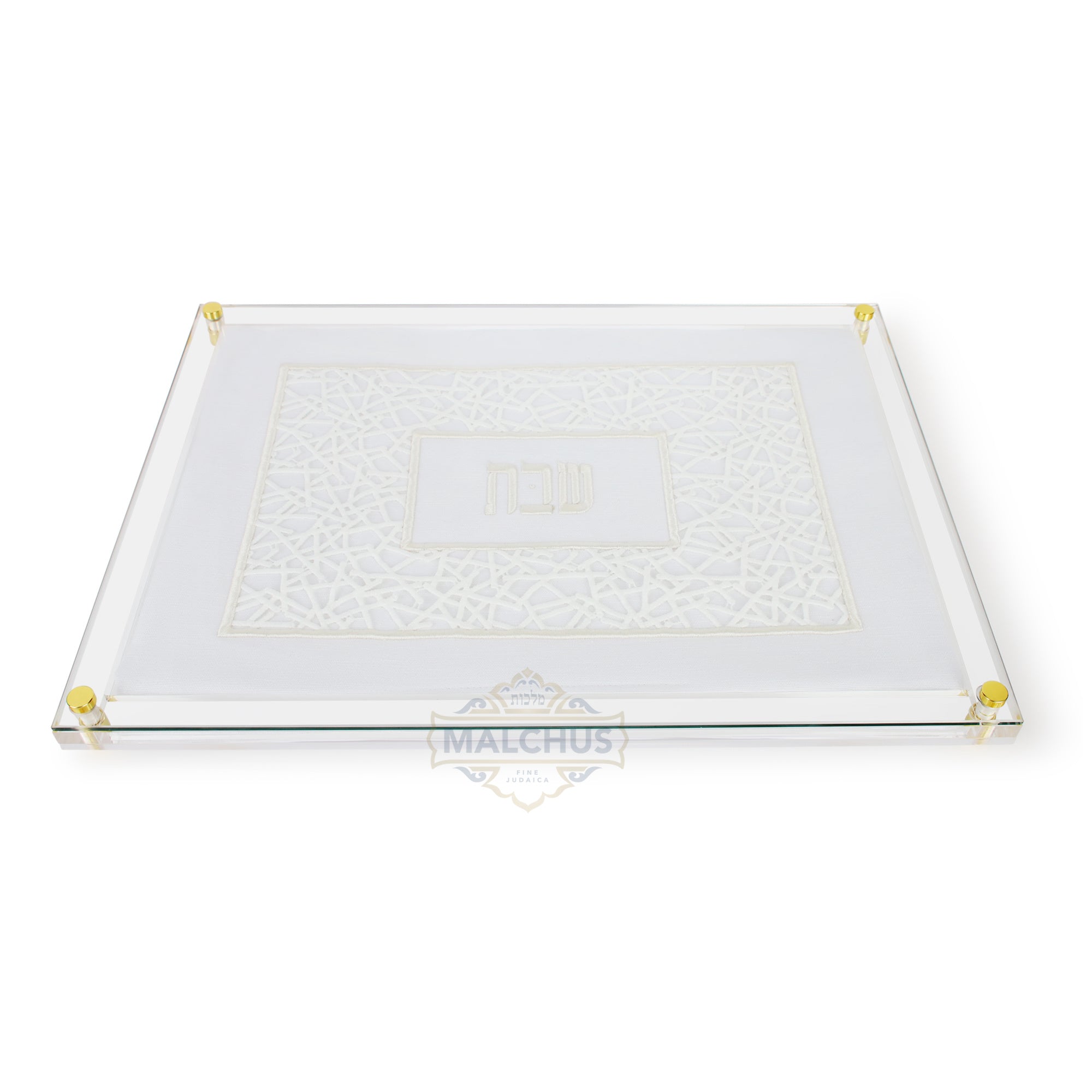 Glass Challah Board #992 Linen-look