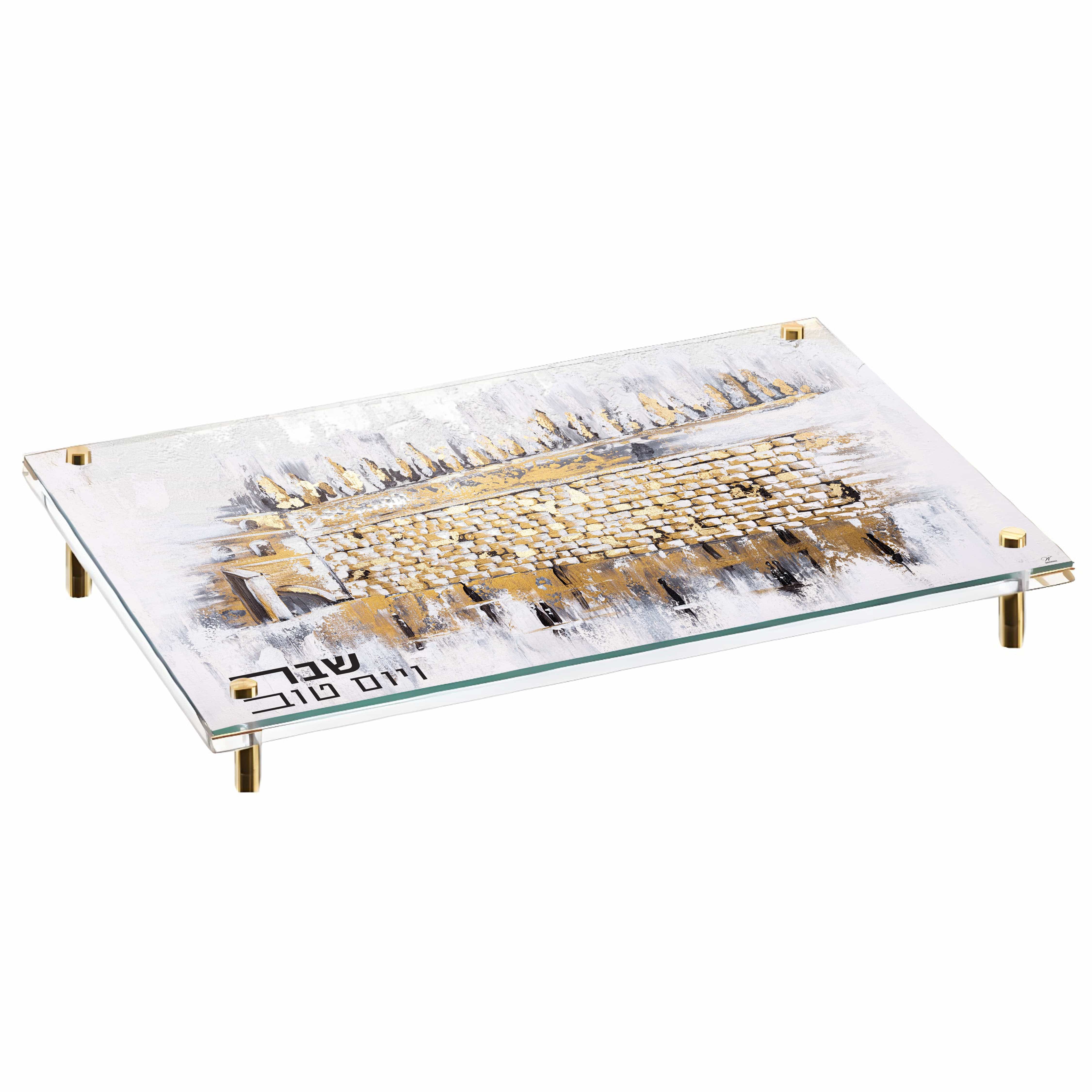 Painted Kosel Raised Challah Board