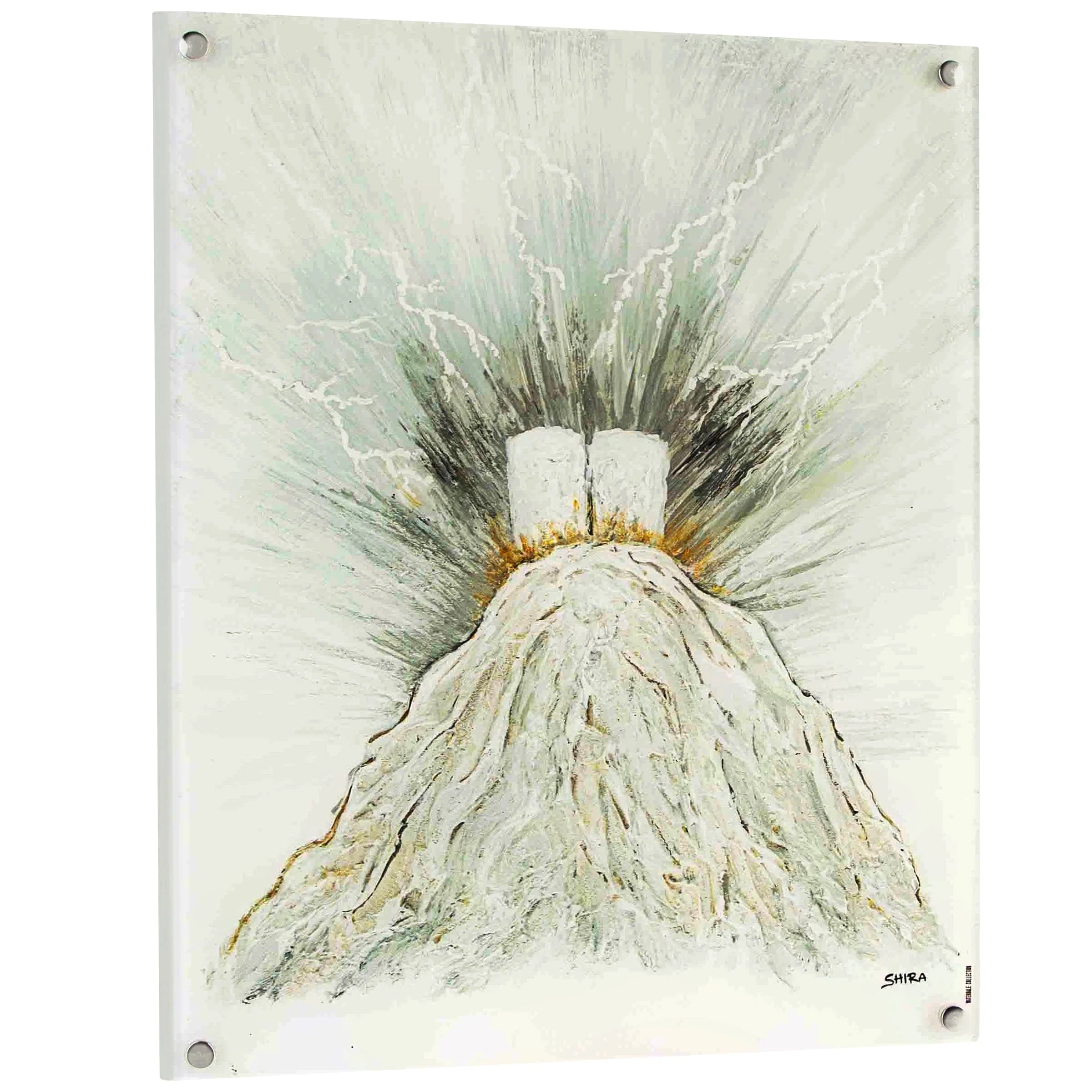 Painted Matan Torah by Shira Licht