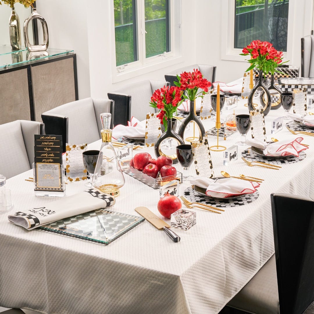 Rosh Hashana 2023 Onyx Tablescape
